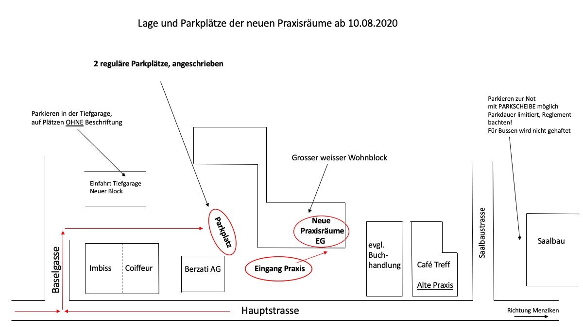 Praxis Urologie T.Grün Lage Übersichtsfoto